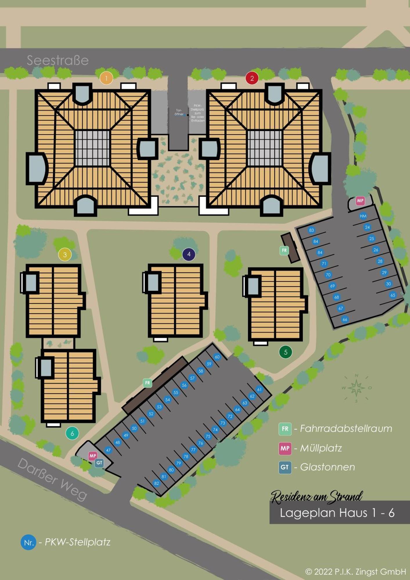 Residenz Am Strand Wohnung 2-46 Zingst Dış mekan fotoğraf